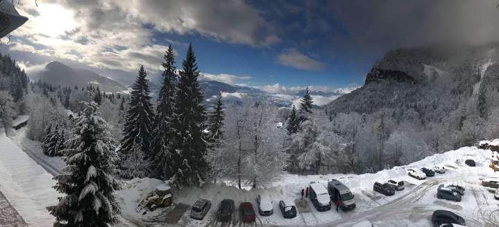 Paysage hivernal Passy